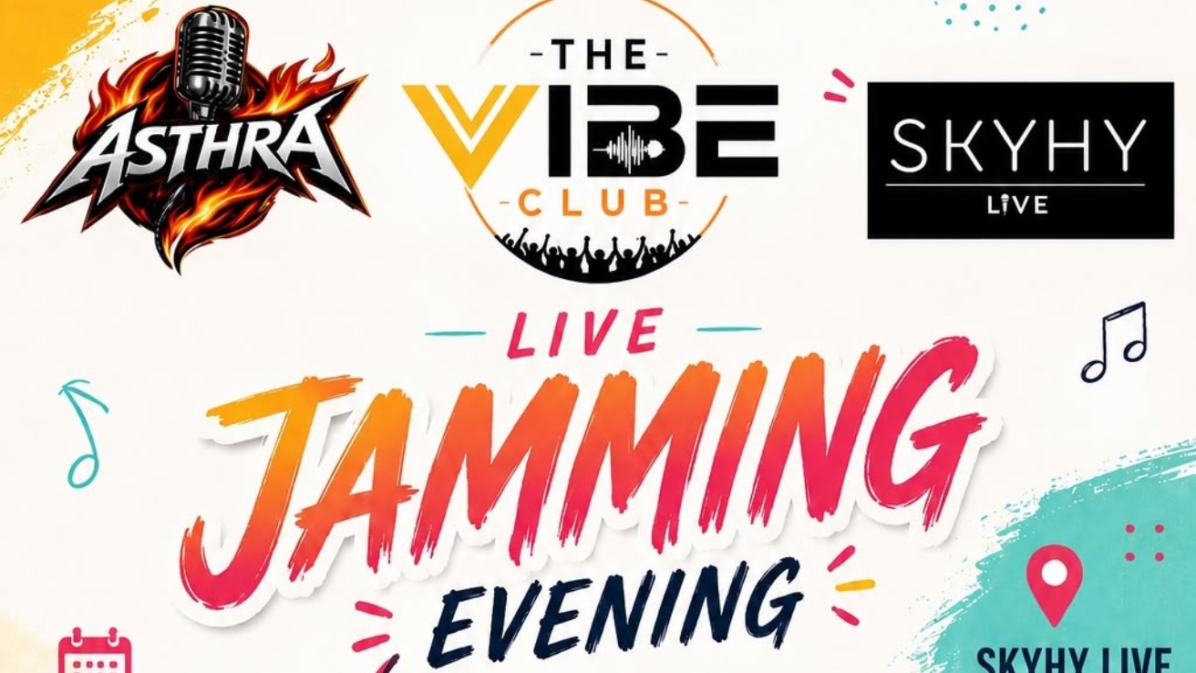 The Vibe Club Presents: Live Jamming Evening at SKYHY Live