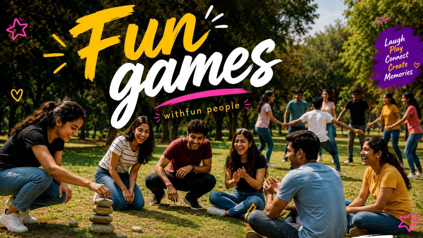 FUN GAMESSSS WITH FUN PEOPLE
