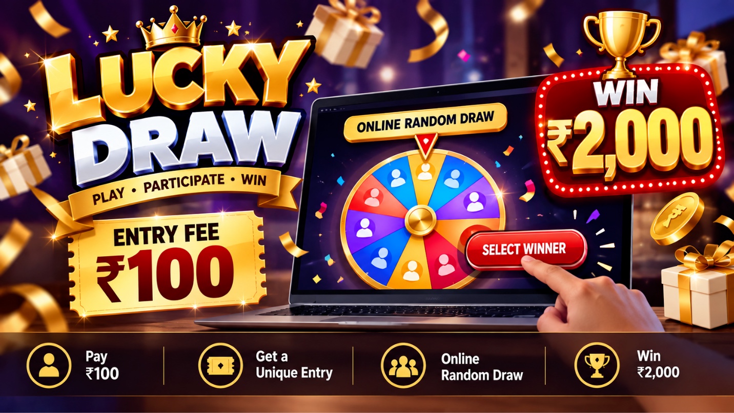 🎉 ₹100 Lucky Draw Event 🎉