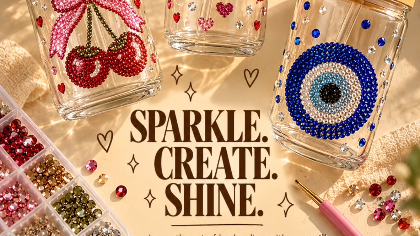 tumbler bedazzling workshop