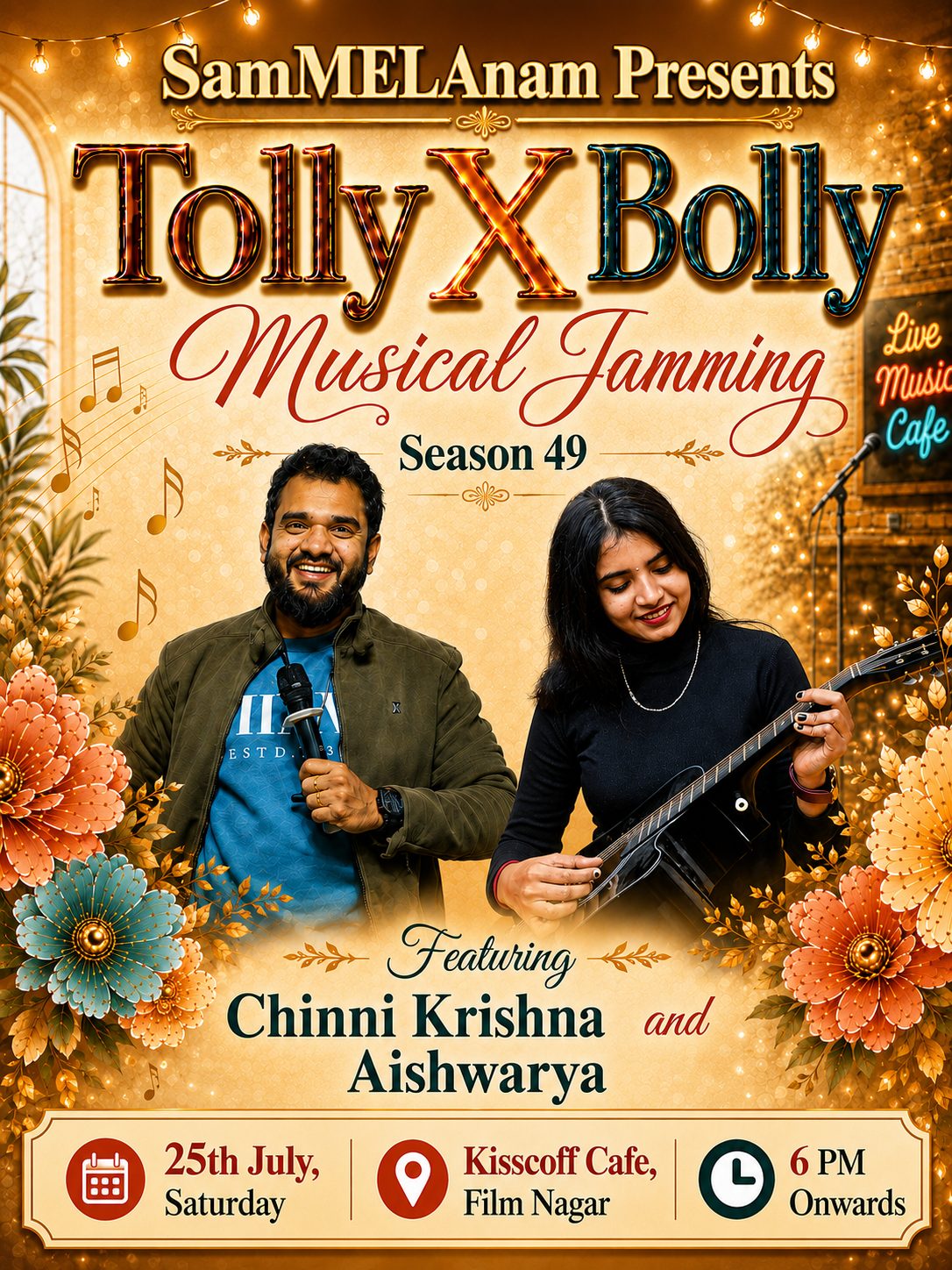 Tolly X Bolly Musical Jamming by Aishwarya Chinni Krishna