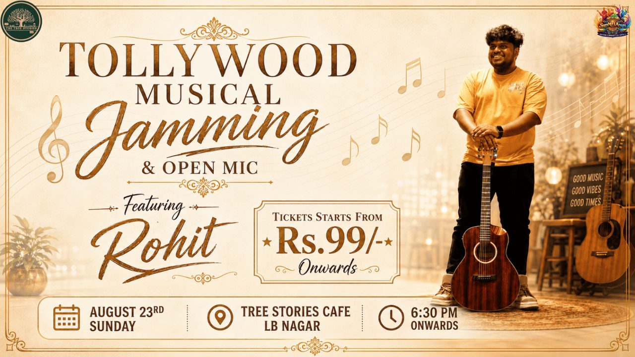 Tollywood Musical Jamming and Open Mic
