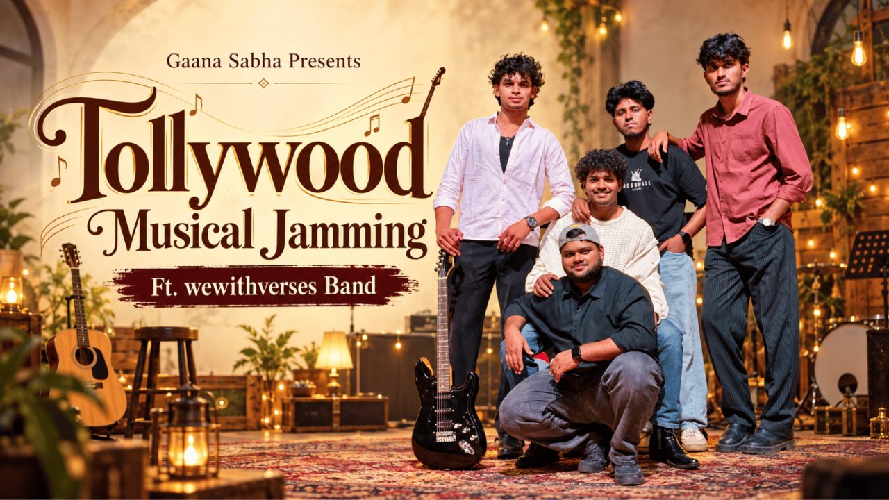 Tollywood Musical Jamming Ft.Band Wewithverses
