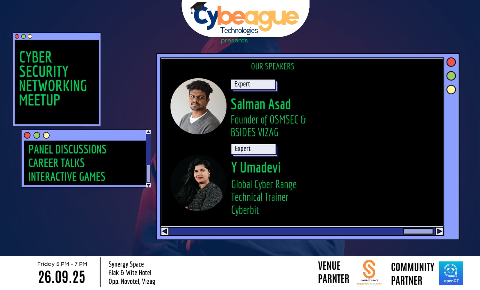 Cybegue Cybersecurity Meetup – Vizag