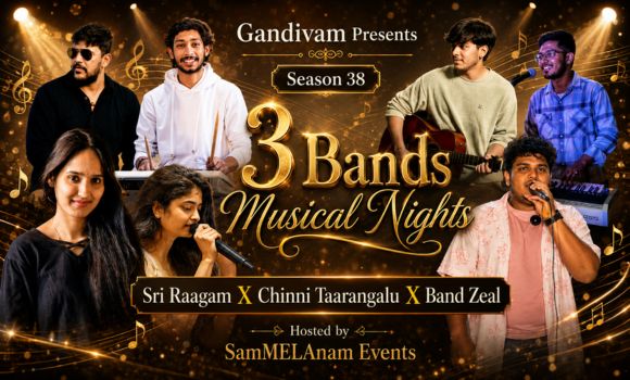 3 Bands Musical Nights at Ameyaa Social