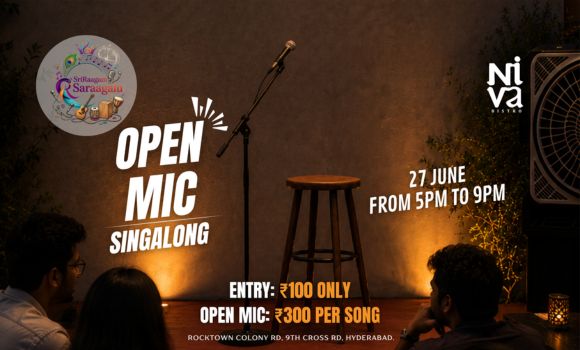 SriRaagam Open Mic And singalong 